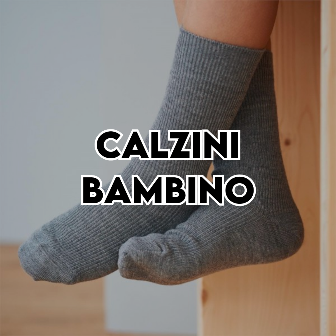 CALZE CON DISEGNI IN LANA BAMBINI