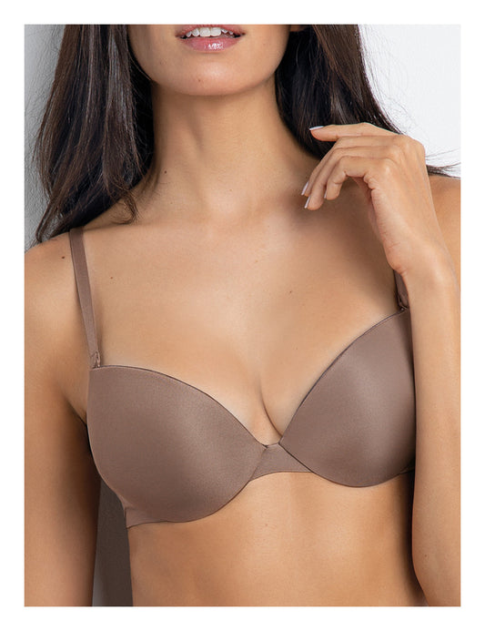 SièLei - Art. 1344 - Reggiseno Push-Up con Coppe Gel Coppa B