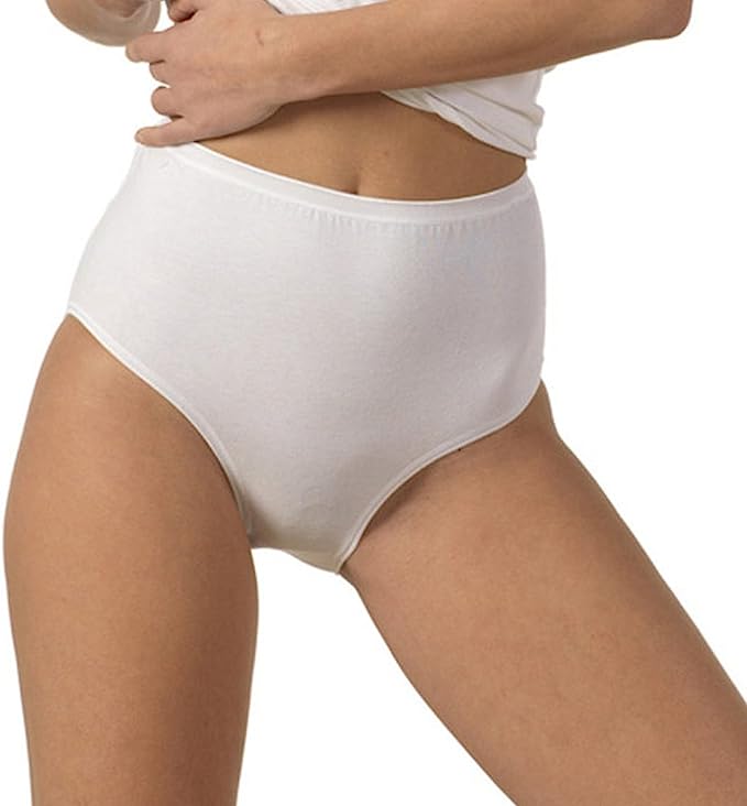 Snelly - Art 396 - Slip Donna Vita Alta Cotone Elasticizzato Set 6 Pezzi