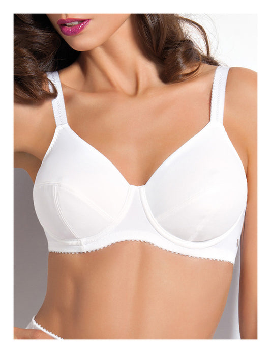 SièLei - Art. 962 - Reggiseno Sfoderato in Cotone con Ferretto Coppa C