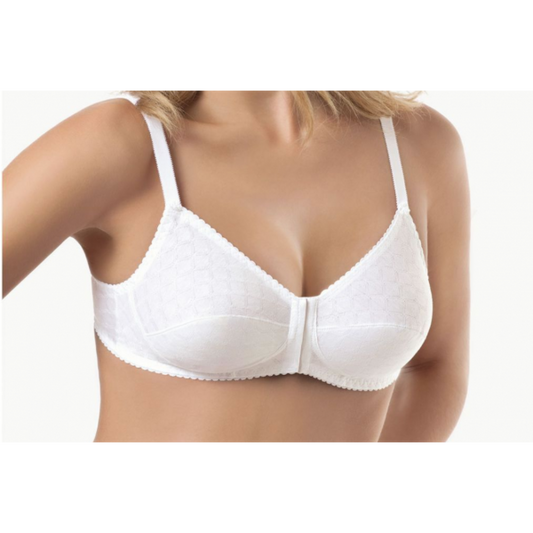 SièLei - Art. 20 - Reggiseno Aperto Avanti 100% Cotone Coppa B