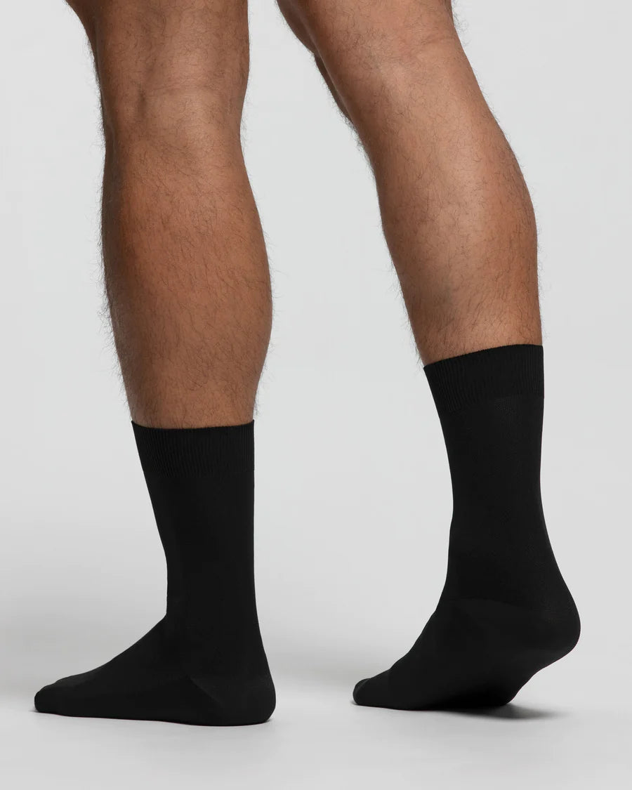 Pompea - Art. Piquet Corto - Calzino Uomo in Microfibra Corto Set 3 Paia