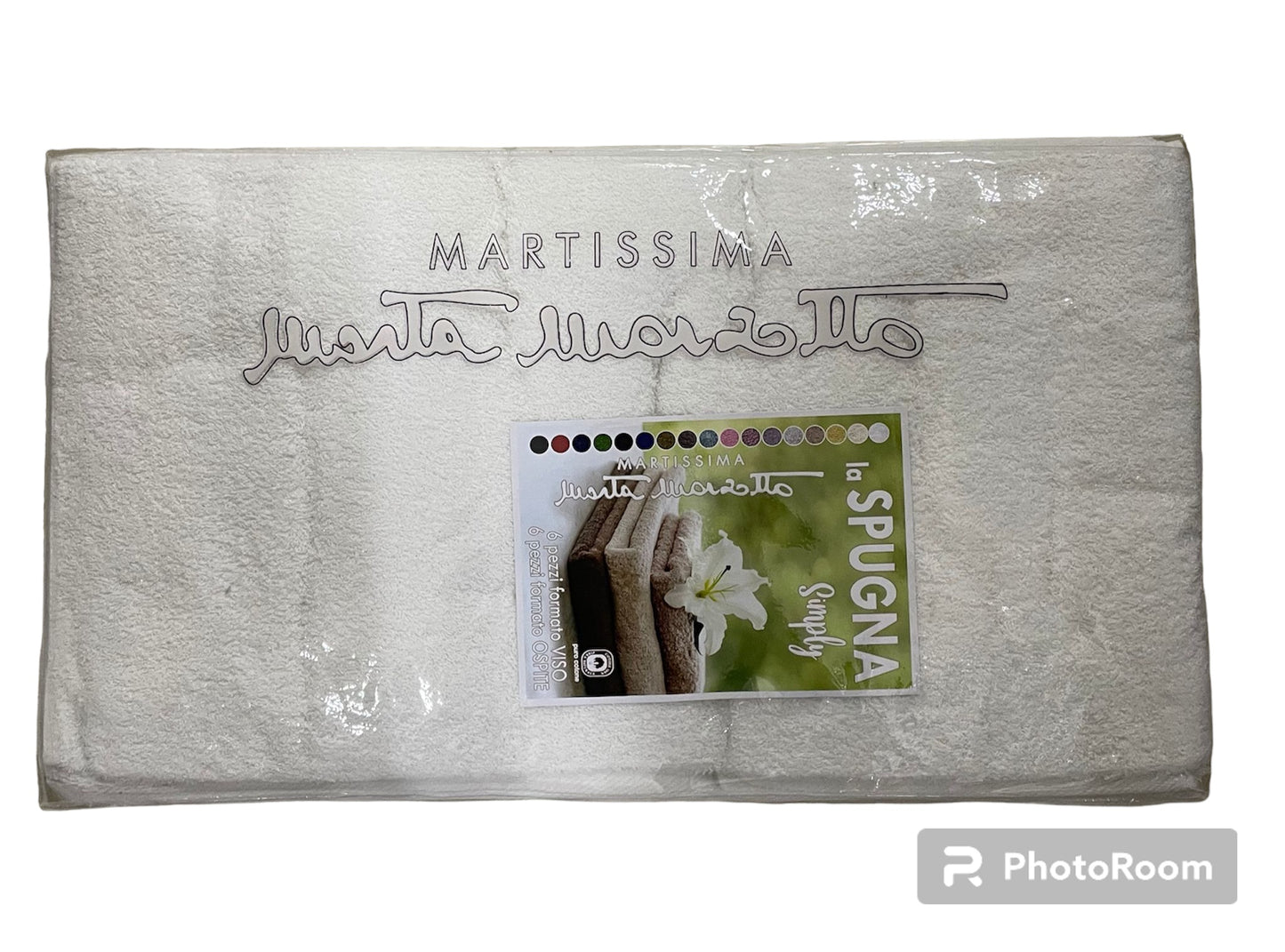 Marta Marzotto - Art. Simply - Set 6 Aciugamani + 6 Ospiti Spugna