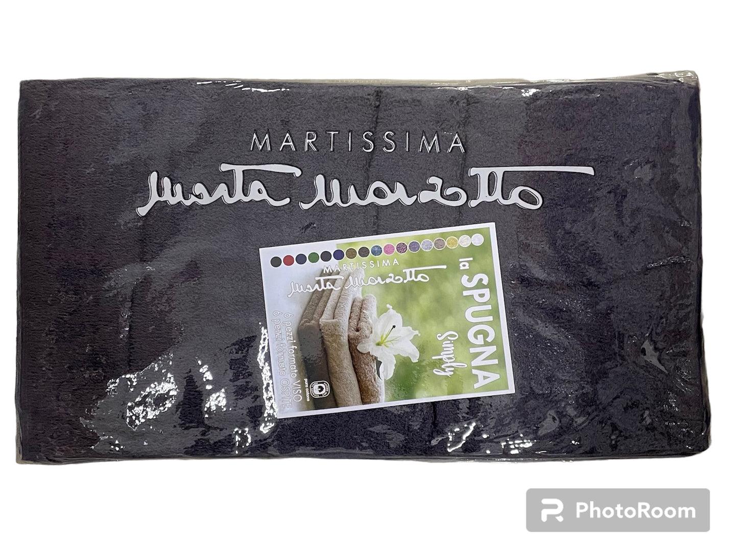 Marta Marzotto - Art. Simply - Set 6 Aciugamani + 6 Ospiti Spugna