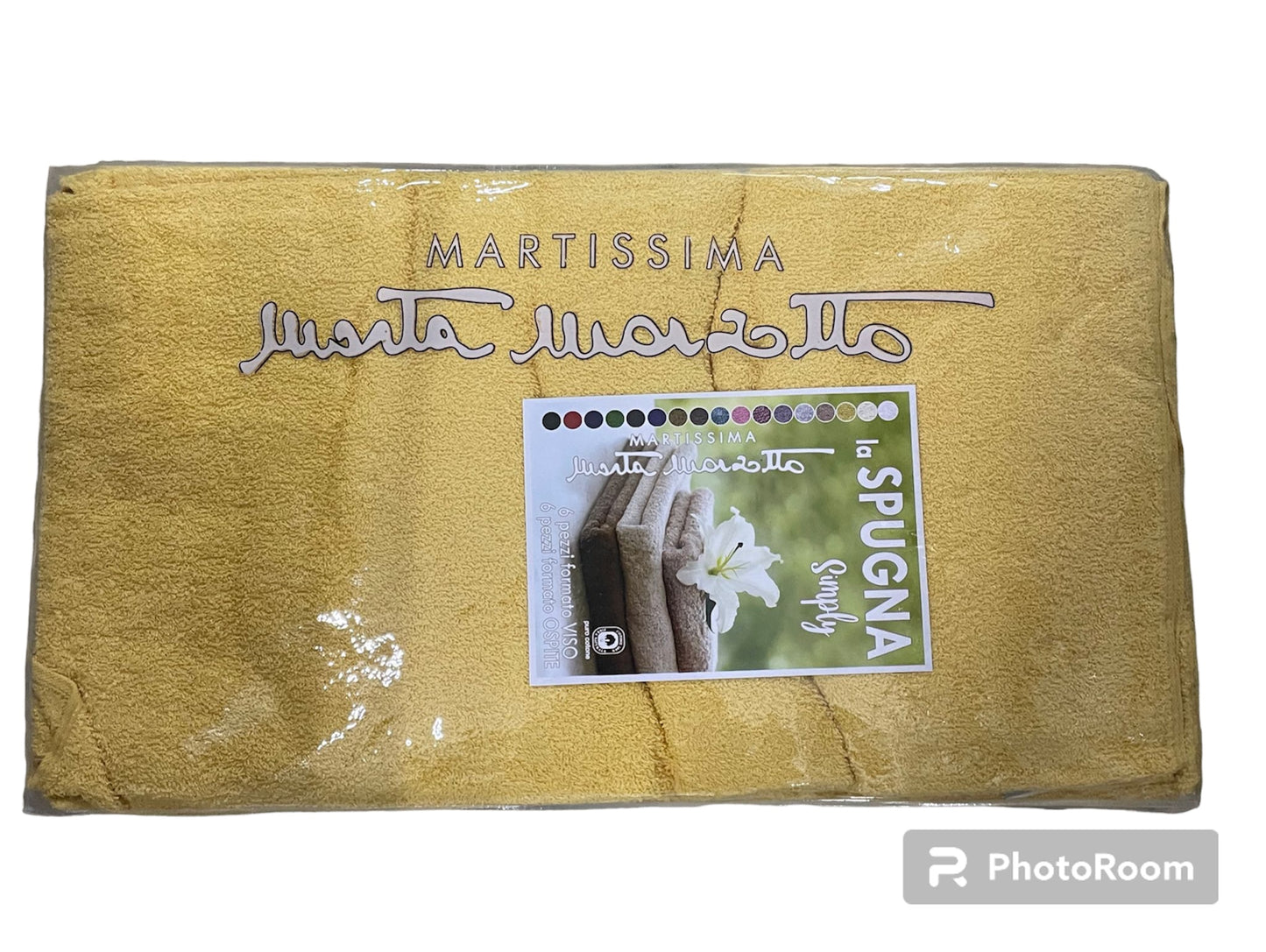 Marta Marzotto - Art. Simply - Set 6 Aciugamani + 6 Ospiti Spugna