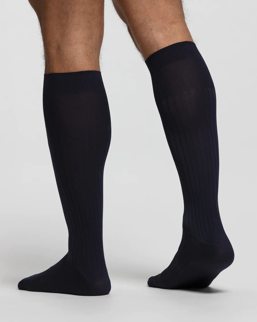 Pompea - Art. Piquet Lungo - Calzino Uomo in Microfibra Lungo Set 3 Paia