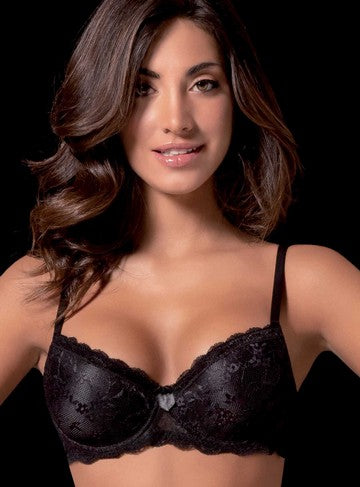 LoveandBra - Art. Noemi - Reggiseno Balconcino in Pizzo Coppa B