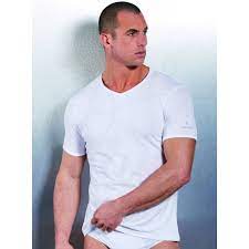 Navigare - Art. 571 - T-Shirt M/M Uomo Scollo a V Cotone Bielastico