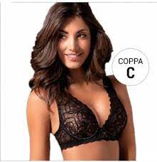 LoveandBra - Art. Elenoire - Reggiseno Bralette in Pizzo Coppa C